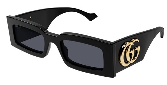 Gucci best sale shades black